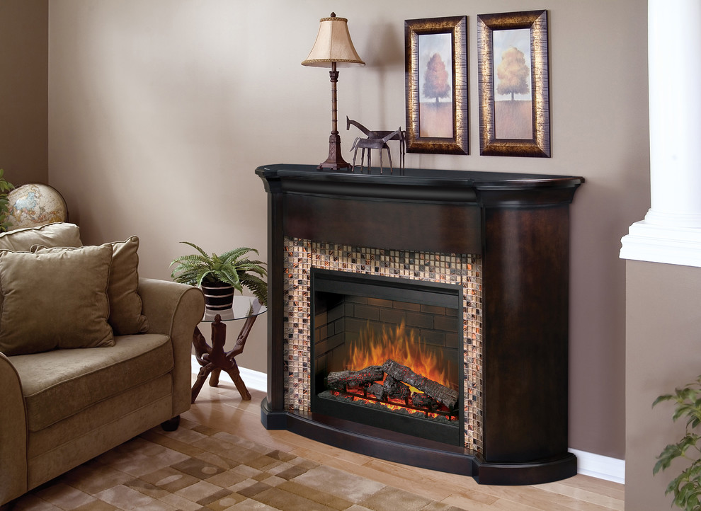 Martindale Espresso Electric Fireplace Mantel Package - GDS30-1150E