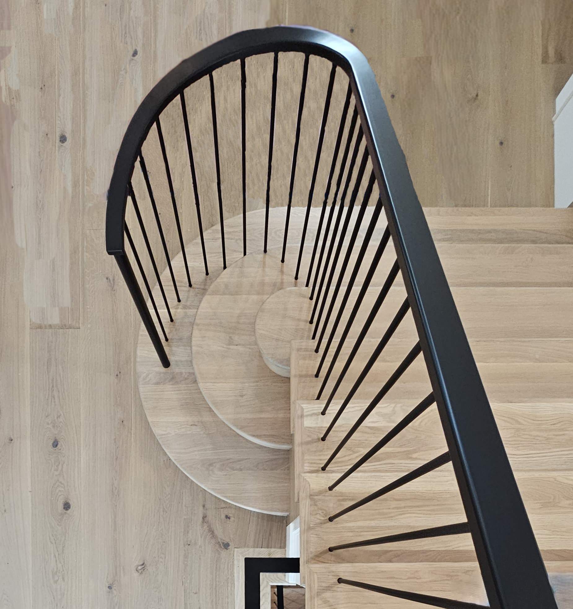 119_Remarkable White Oak Staircase, McLean, VA 22101