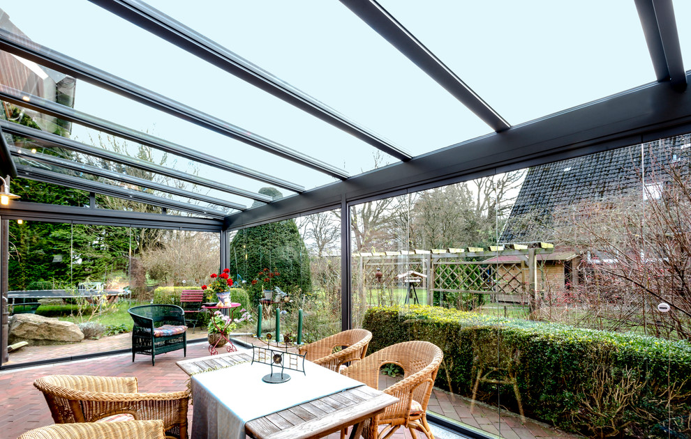 Moderner Wintergarten in Hamburg