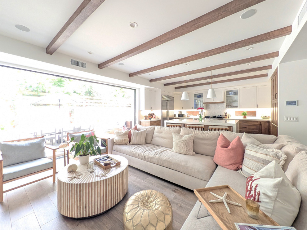 Extensive Remodel, New Second Floor and Roof Deck in La Jolla