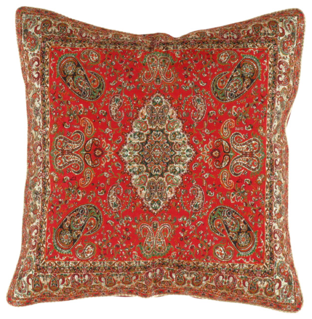 Persian Silk Termeh Floral Design 20''