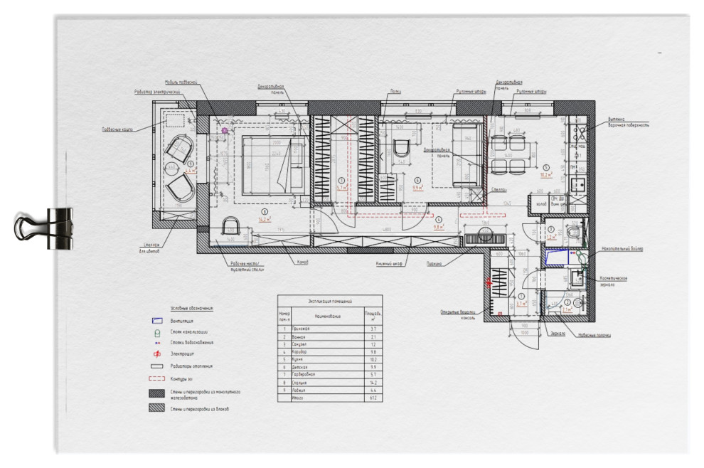 Планировка квартиры