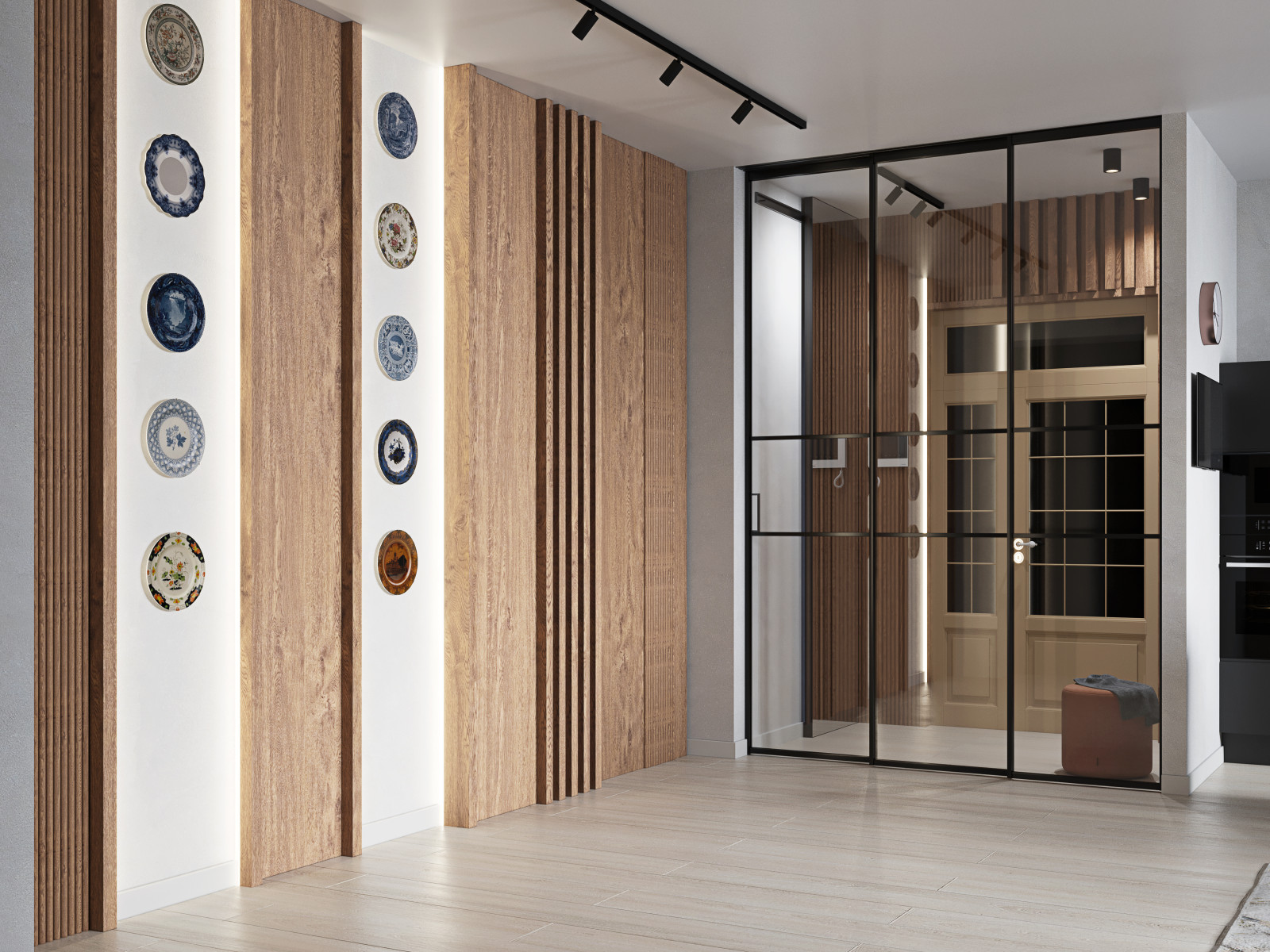 Гостиная в частном доме