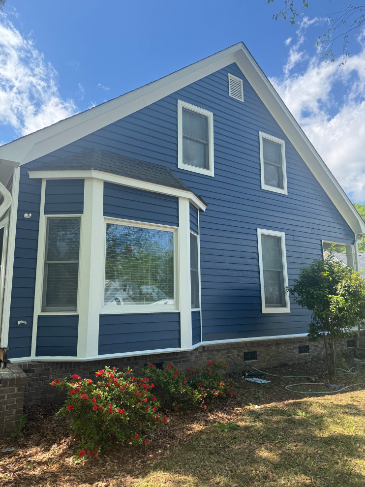 Addition and moderate home remodel