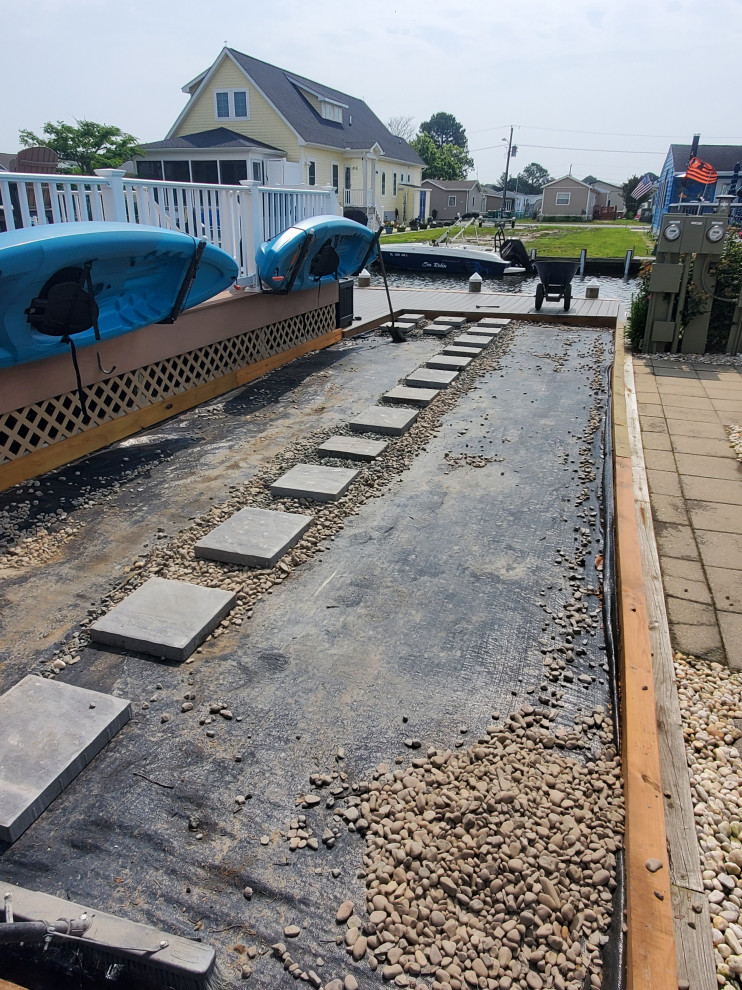 Boathouse walkway