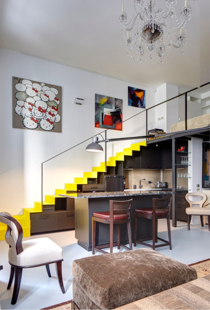 СТУДИЯ С АНТРЕСОЛЬЮ В МОСКВЕ