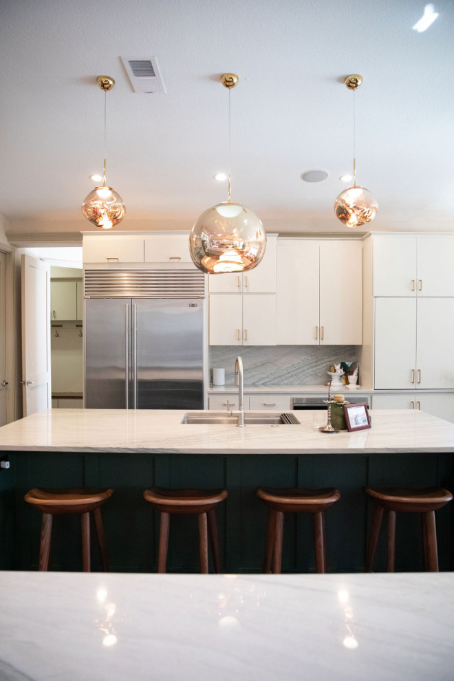 Entry, Living, Kitchen, Laundry + Bathrooms