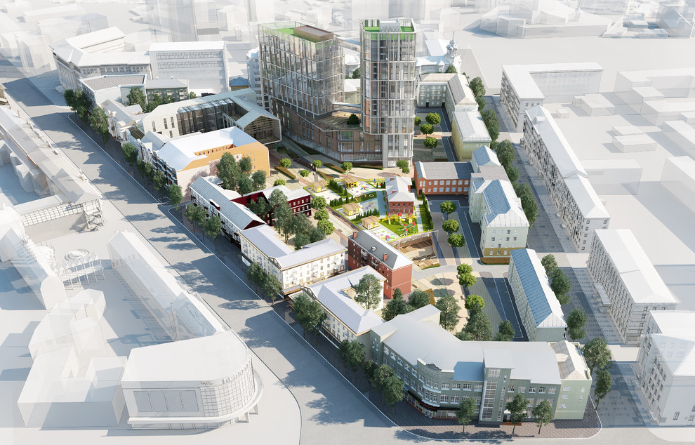 Реновация территории Коммуна