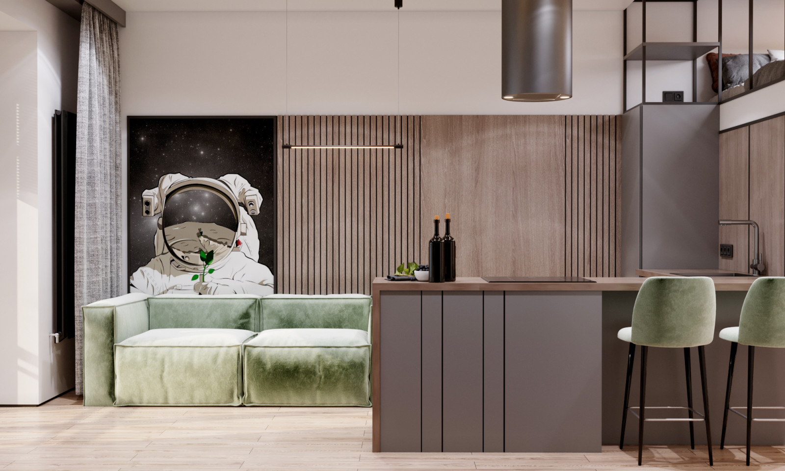 Студия для холостяка