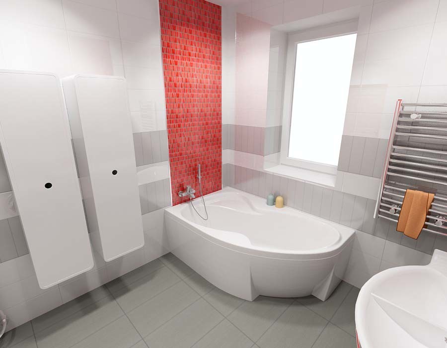 Варианты современных ванных комнат