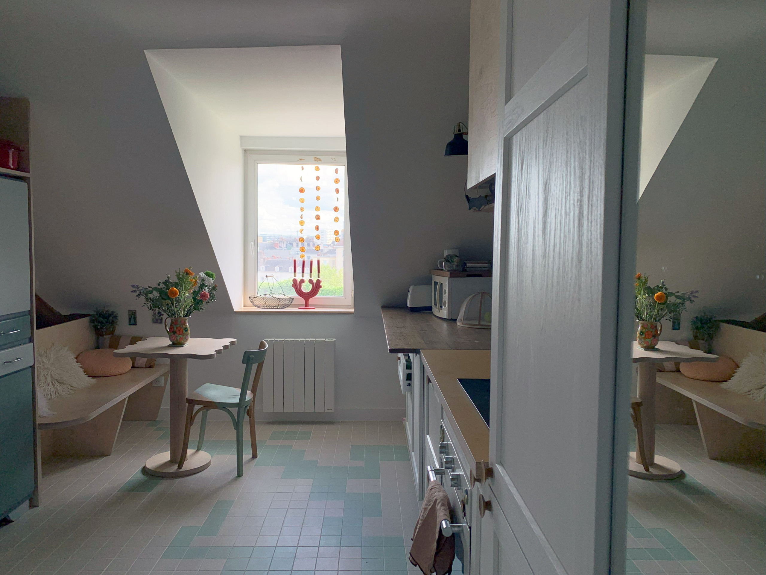 Rénovation d'un appartement mansardé