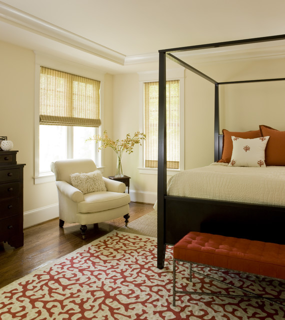 Bethesda Contemporary Bedroom DC Metro by Liz Levin Interiors