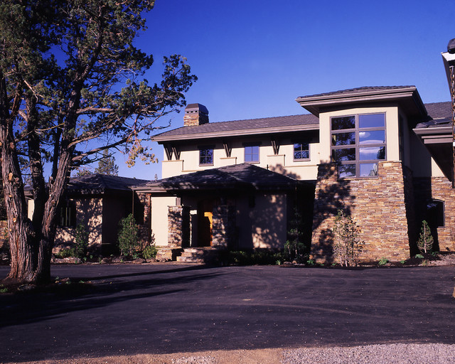 Custom Home, Tumalo, Oregon eklektisch-haeuser