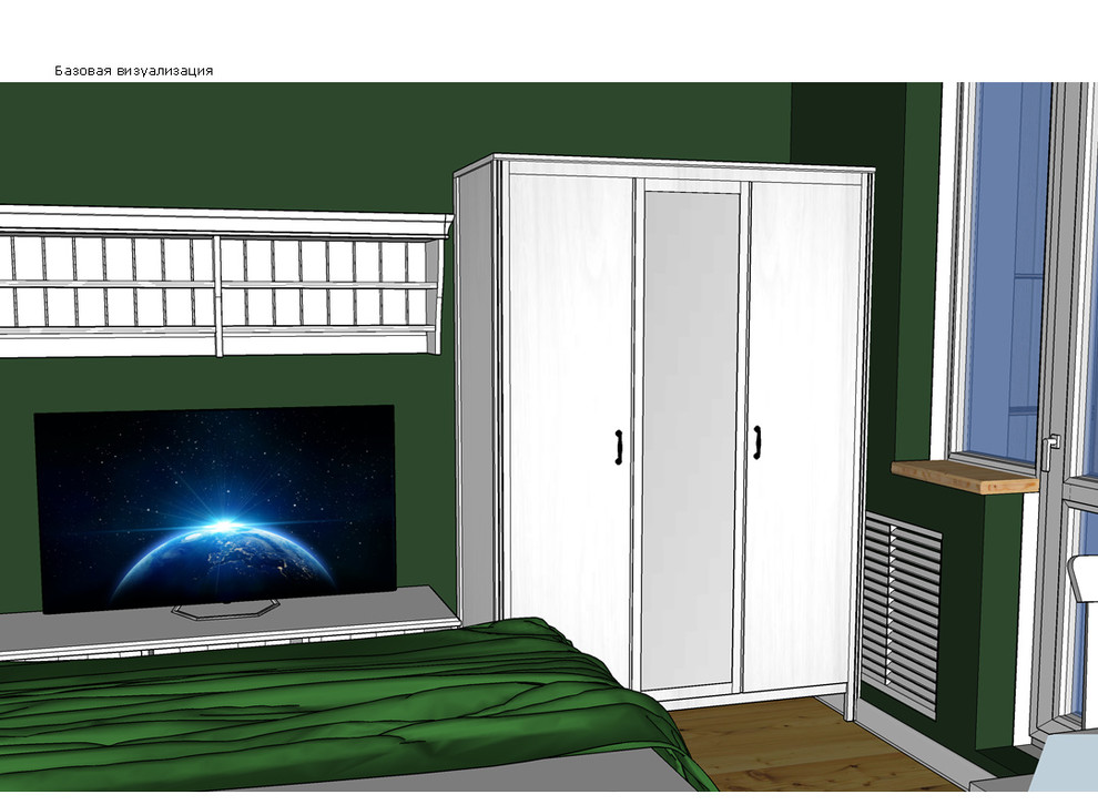 Скандинавский интерьер для молодой семейной пары