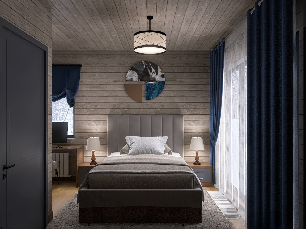 Спальня в загородном доме