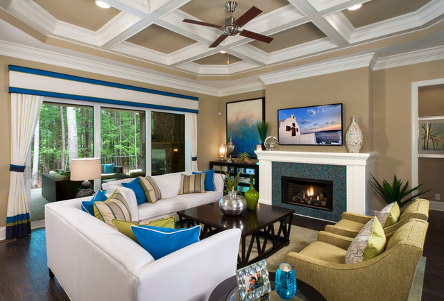 Arthur Rutenberg Homes traditional-family-room