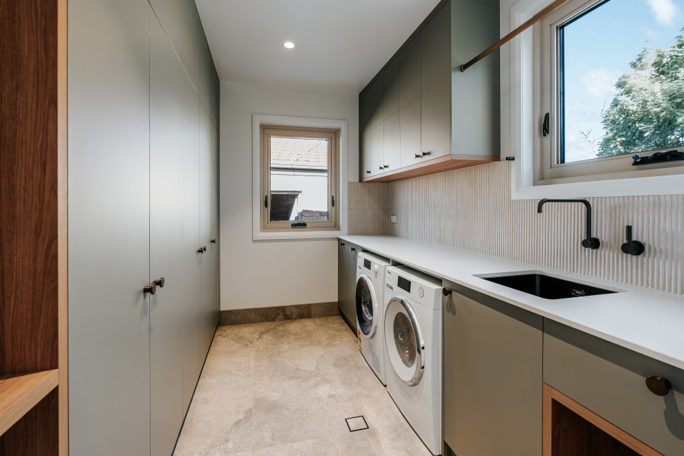 Isaacs - Taplin Place - Contemporary - Laundry Room - Canberra ...