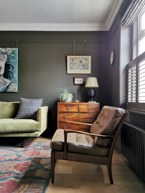 The Harrogate Coach House Cottage - Living Room transitional-living-room