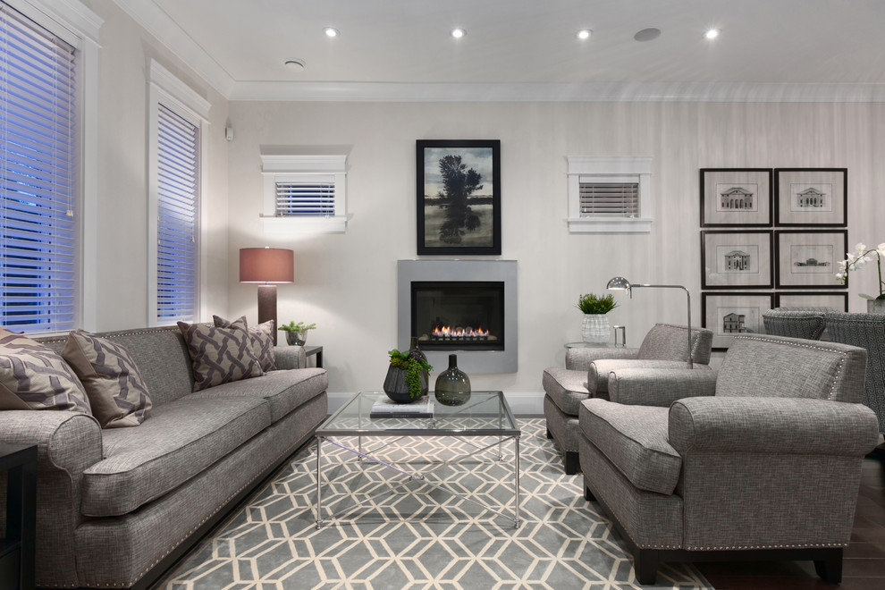 Home design - transitional home design idea in Vancouver