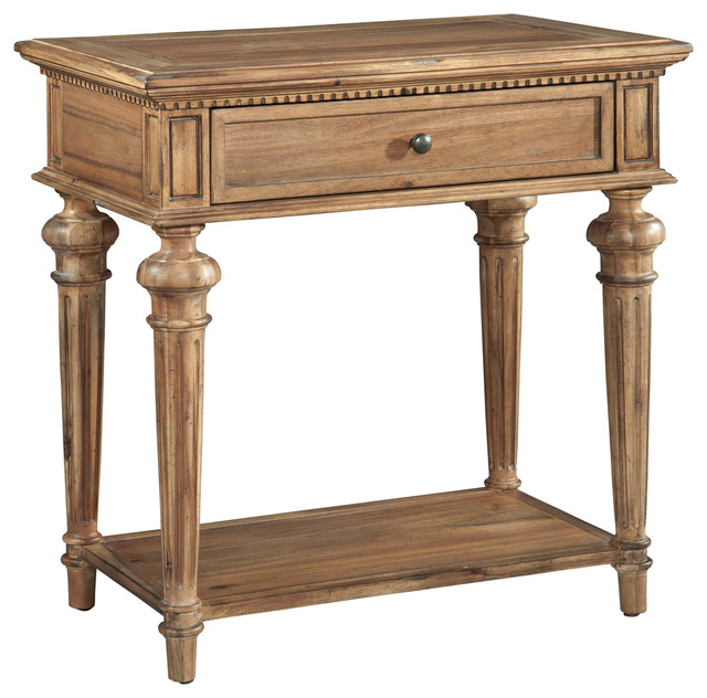 Hekman 23364 Wellington Hall 30"W Wood Nightstand Traditional