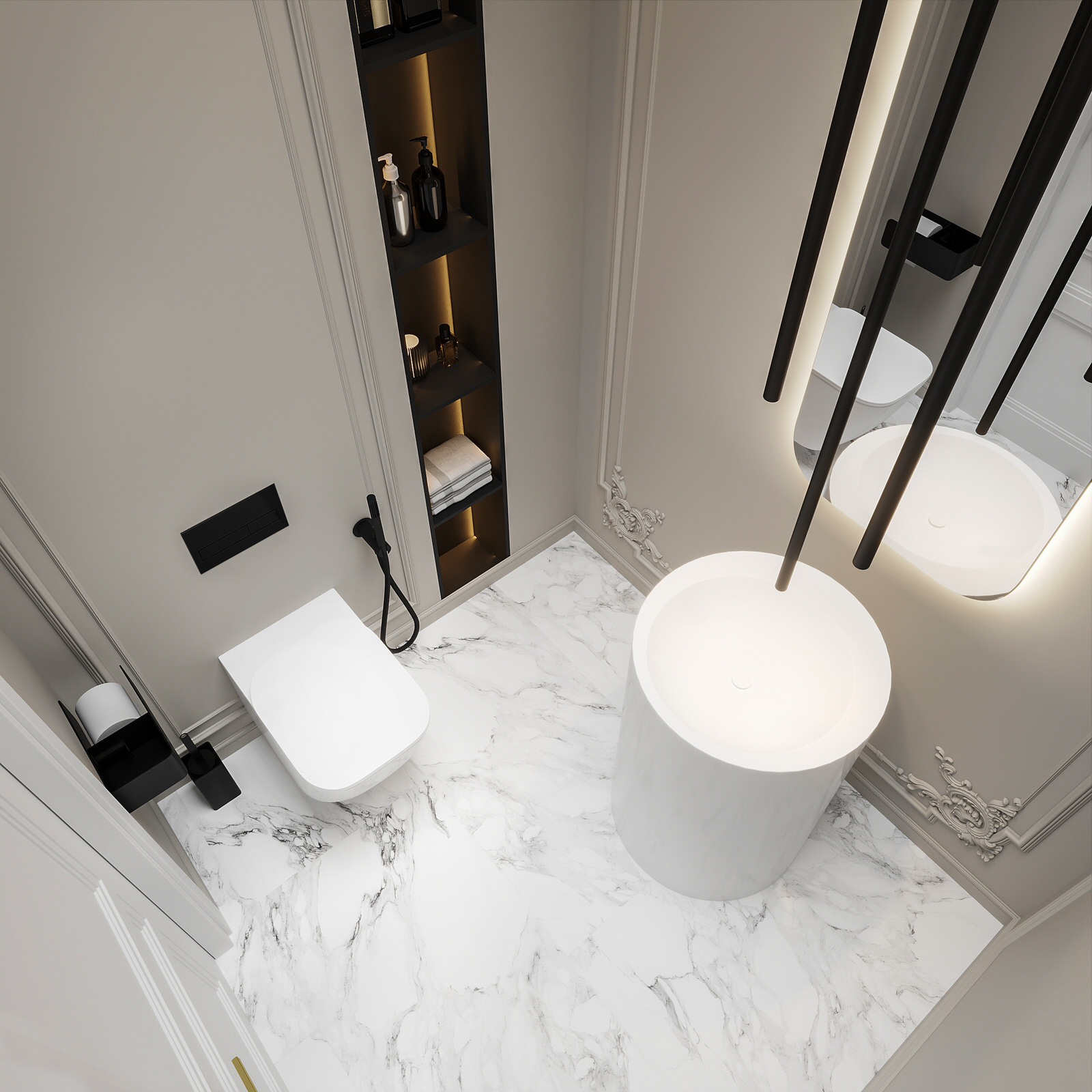 Дизайн-проект жилого дома в КП «Папушево» 409.8 кв.м