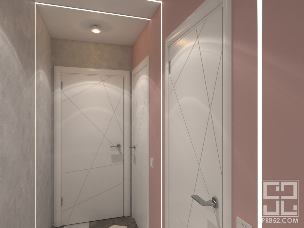 Проект интерьера квартиры в ЖК "Каскад"