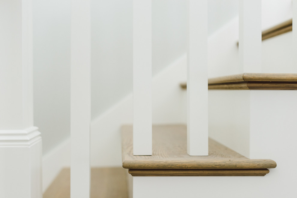 Staircase - transitional staircase idea in Seattle