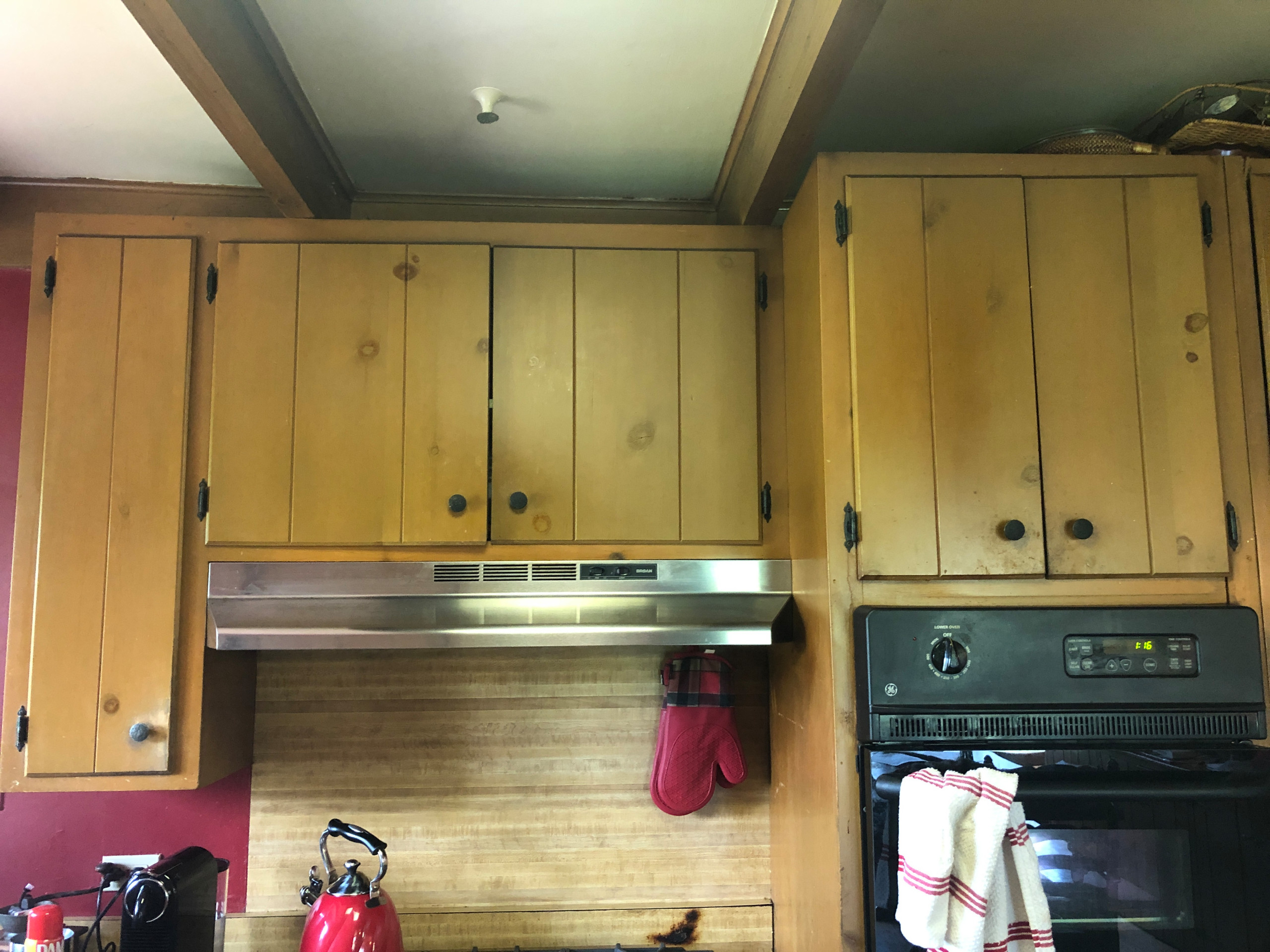 Kitchen remake with original cabinetry