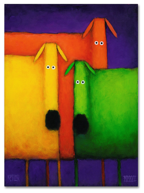 Daniel Patrick Kessler 'Celebrating Diversity ' Canvas Art, 24x18