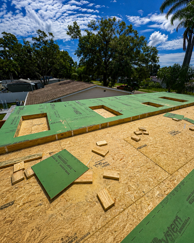 Three-Story Custom Home — Phase 1 of Phase 3: 2nd-Floor Structural Framing