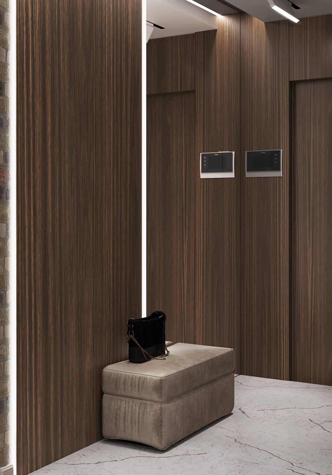 проект "Сдержанный комби на 87м2"