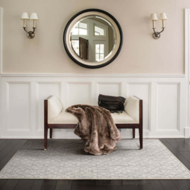 London Town Custom Cut Indoor Area Rug Collection, 12x20 Traditional