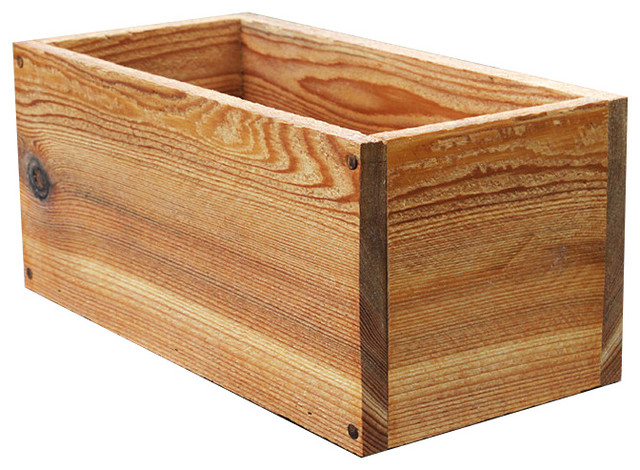 tall wooden box