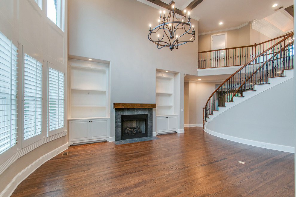 Cool Springs Reno Transitional Living Room Nashville by Usable