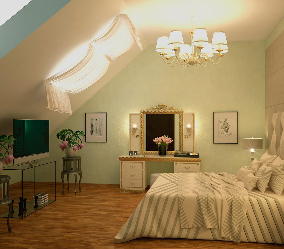 Охотничий домик в лесу