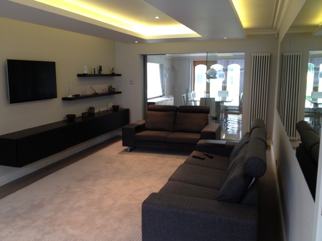 Lighting design modern-vardagsrum