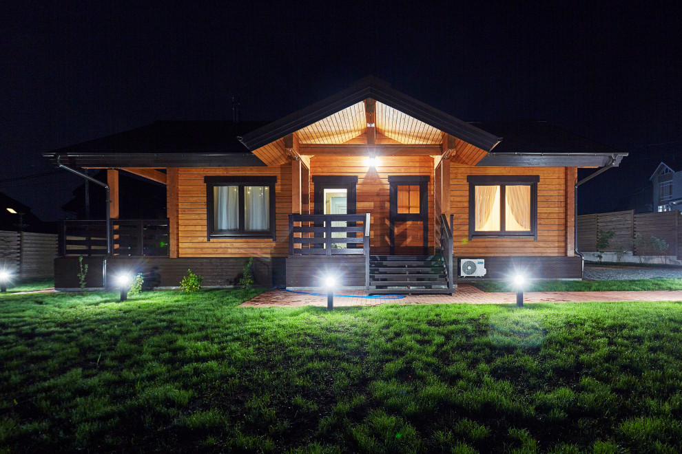 Готовый дом с отделкой по проекту "Сона" 124 м2