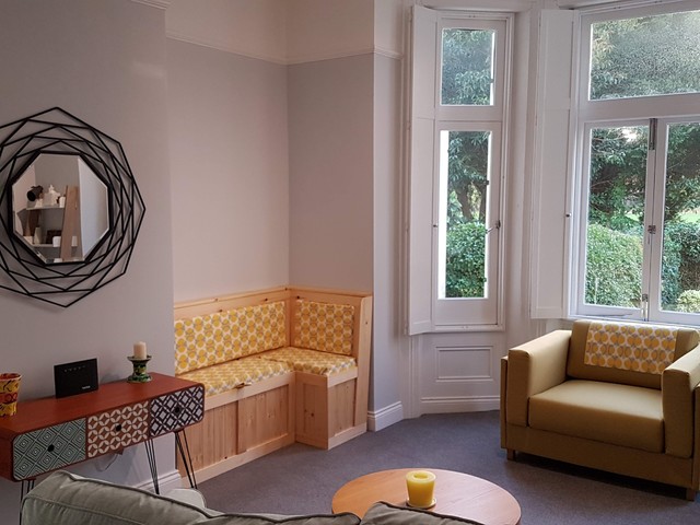 Garden Room retro-vardagsrum