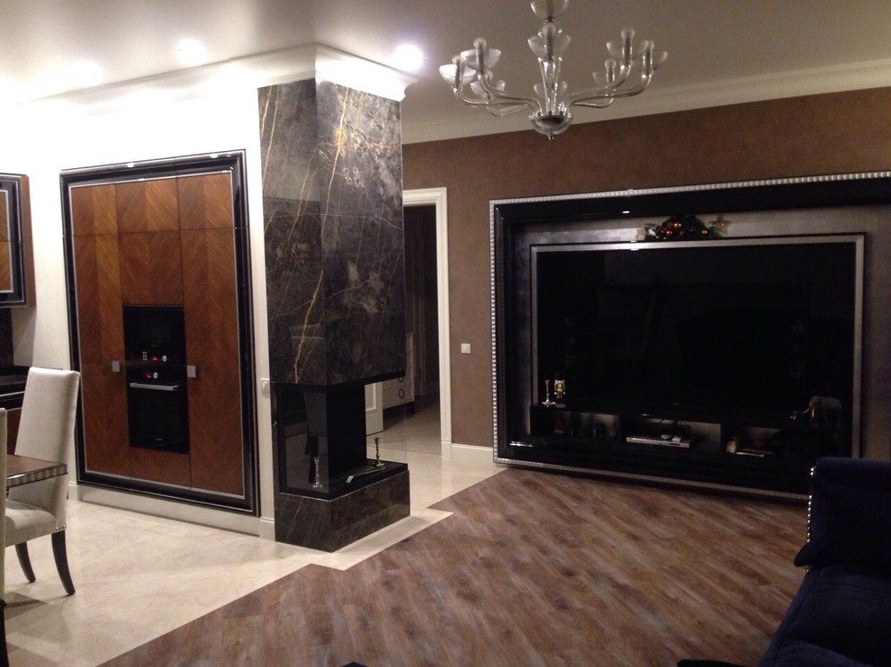 Квартира в темных тонах