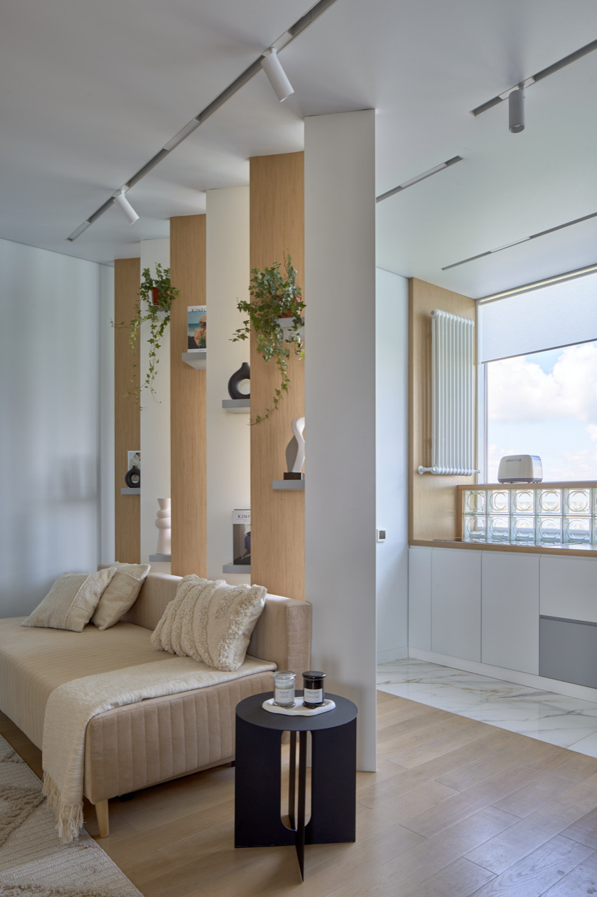 Классная двушка с кухней на лоджии 53 м²