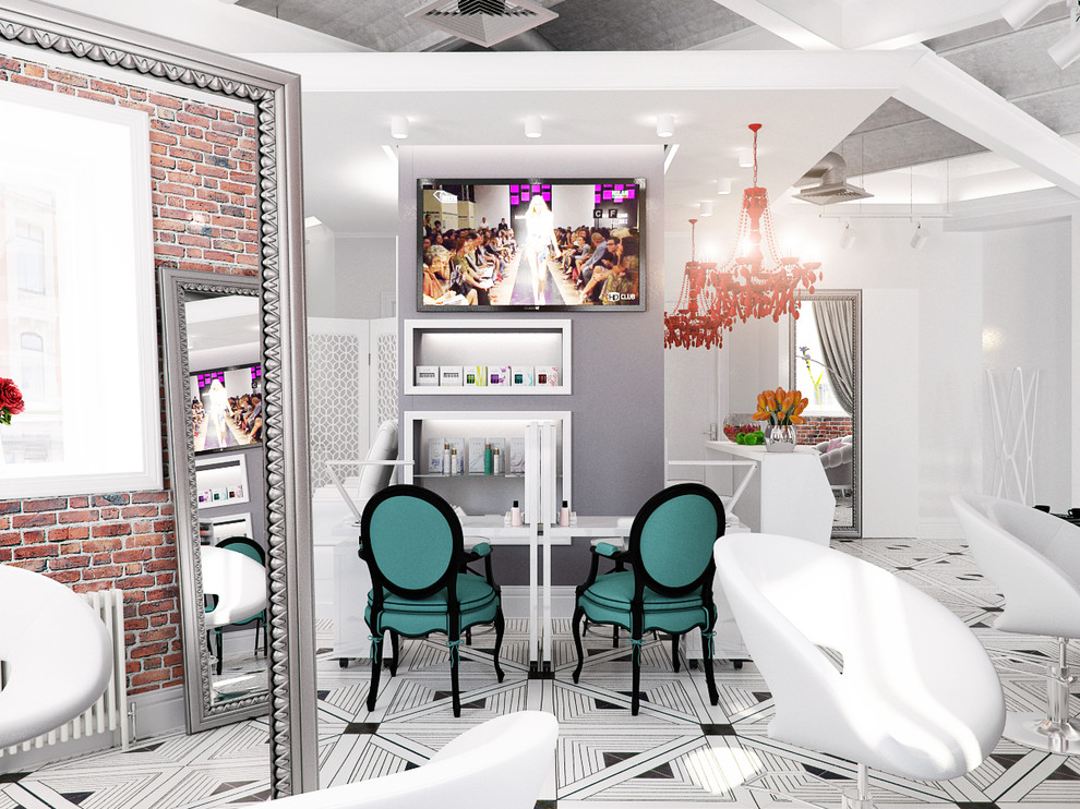 Салон красоты с орнаментами