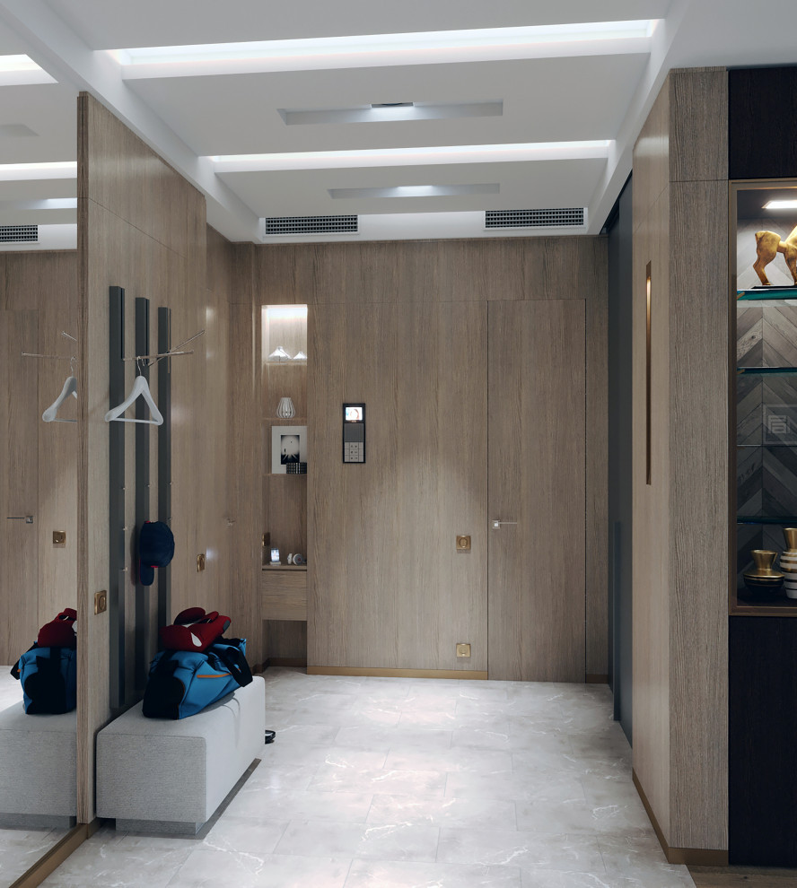 Дизайн-проект квартиры в ЖК "Фьюжн парк"