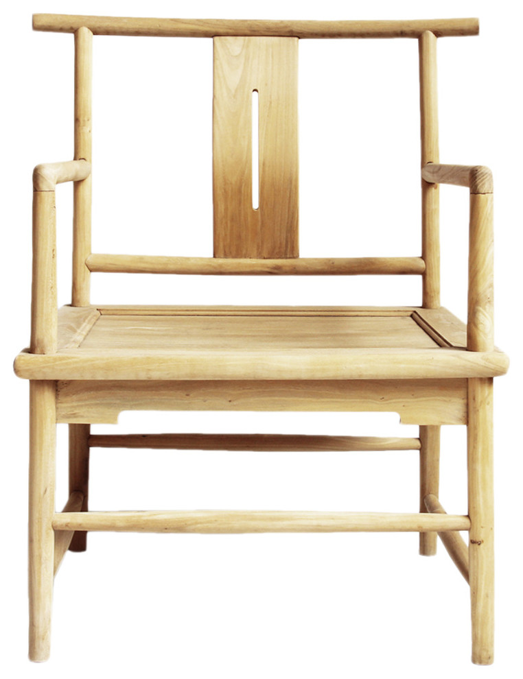 Ming Elm Arm Chair