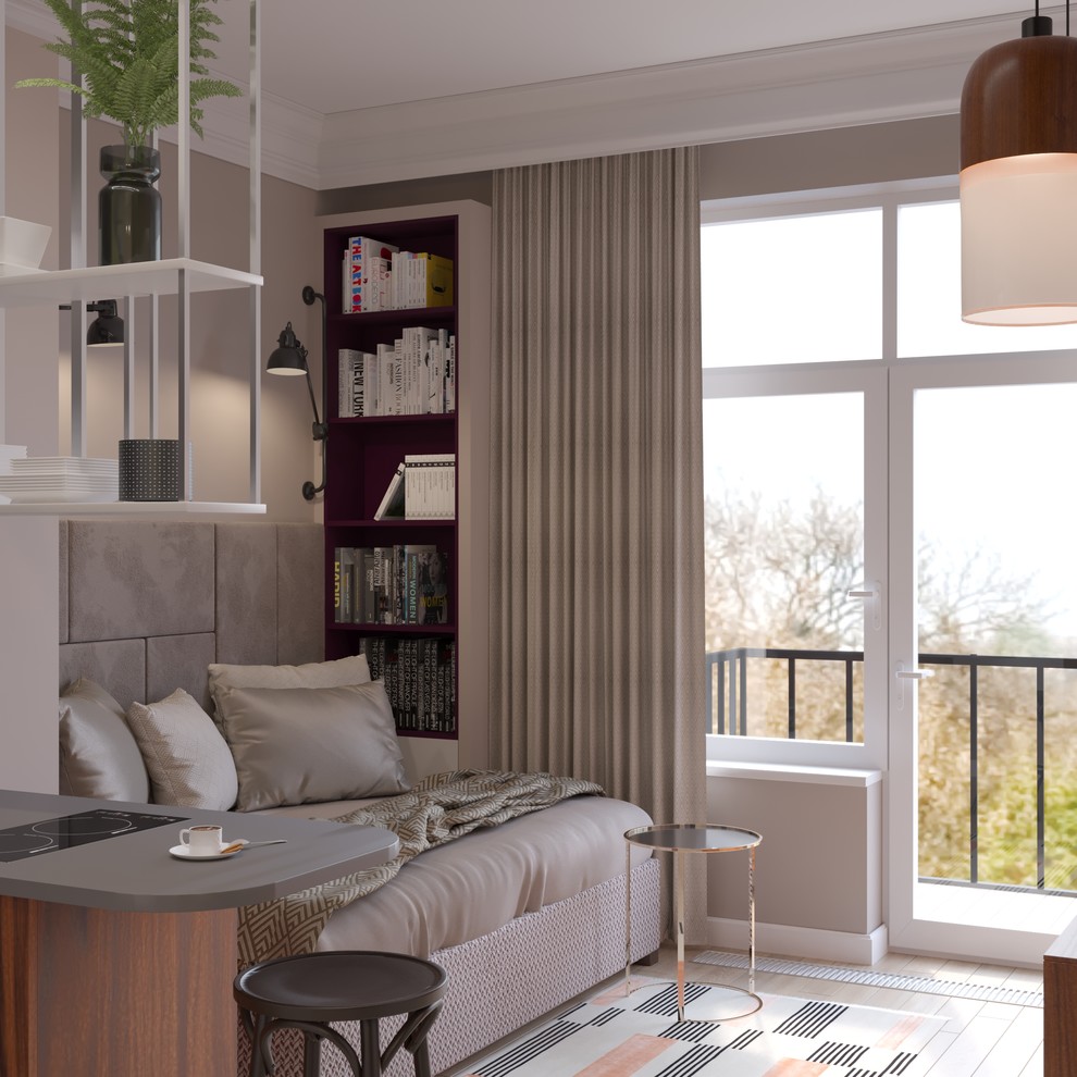 Студия 21,4 м2 "Окно в Париж"