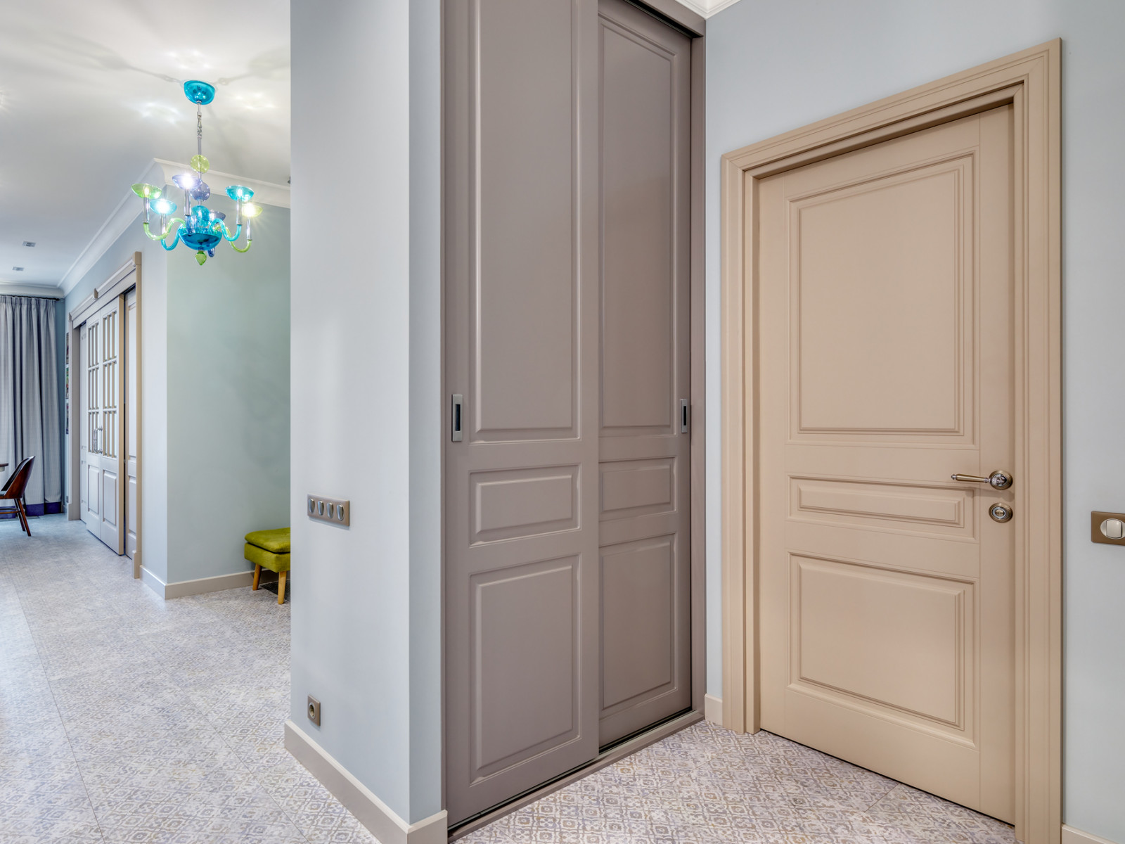 Квартира для большой семьи в стиле современной классике