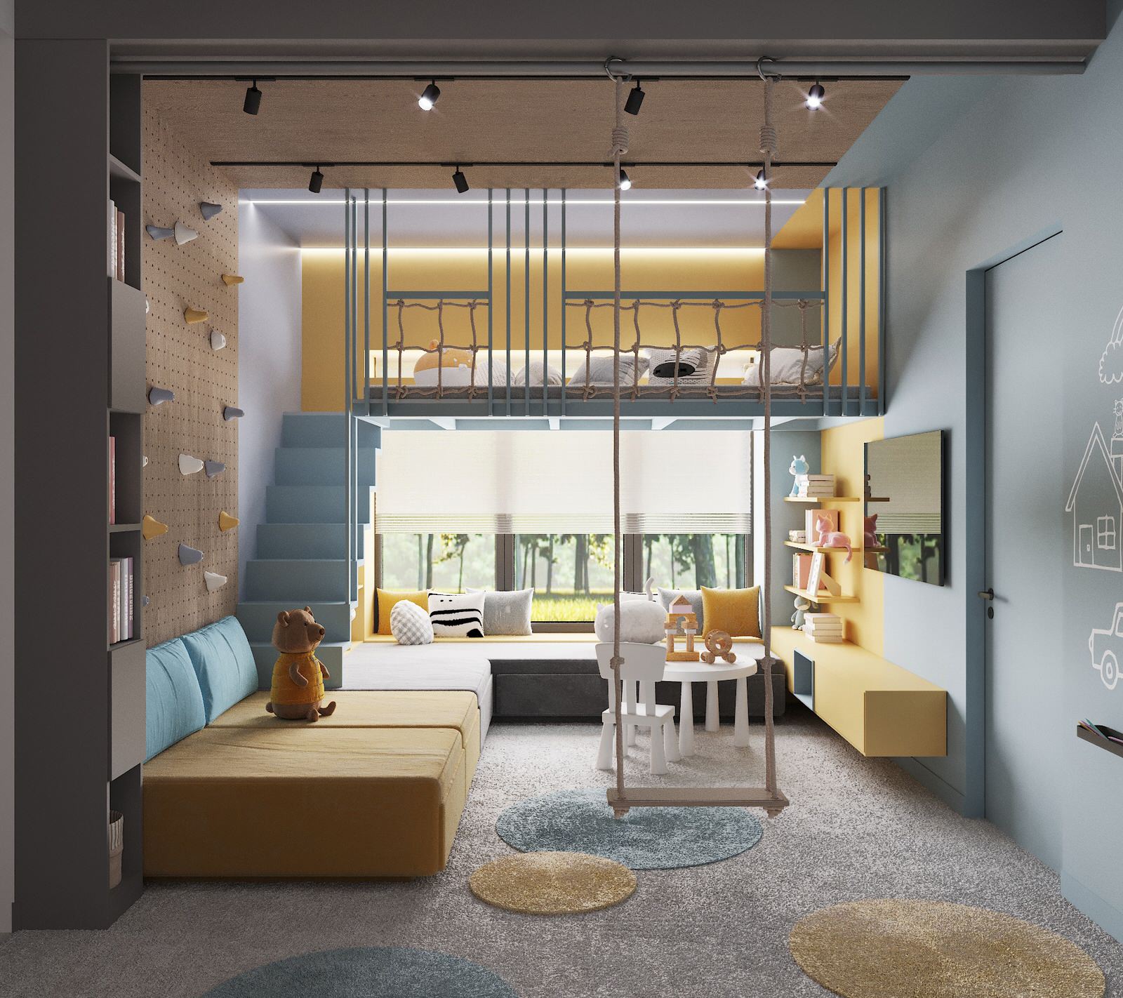 Загородная история - детская территория