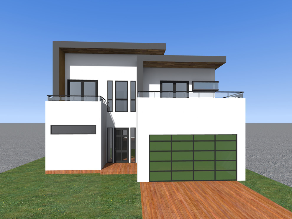 Западный Голливуд - Лос Анджелес. Дом в современном стиле.