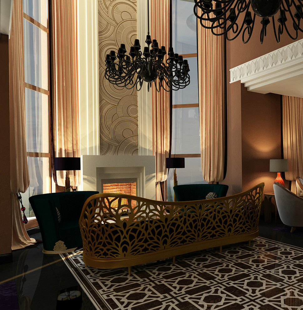 Гостиная в стиле Арт-деко