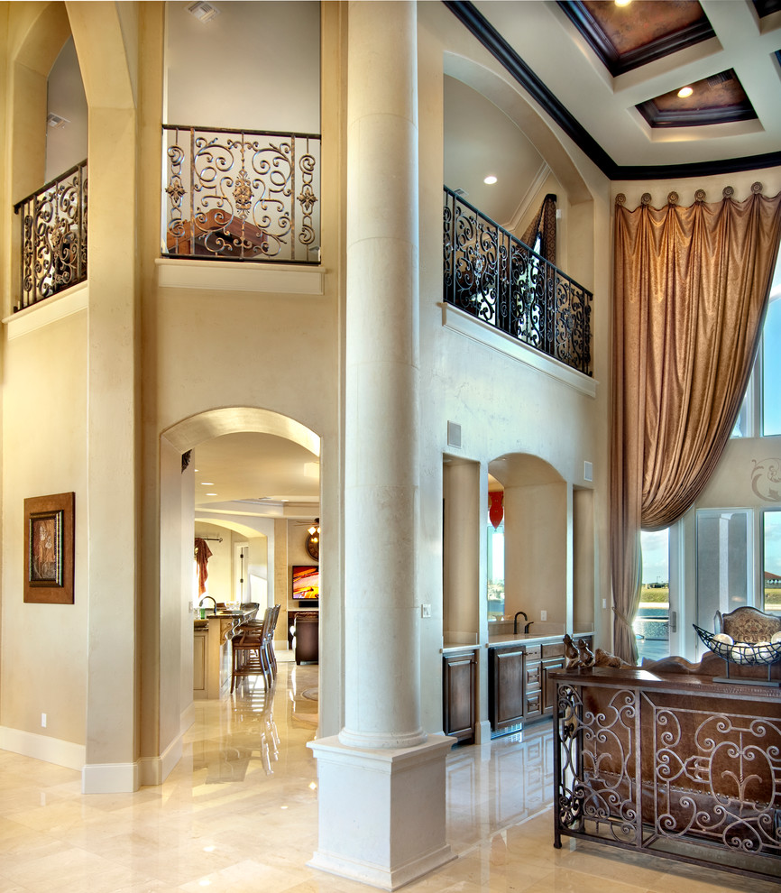 Sater Design Collection's 6962 "Padova" Home Plan - Mediterranean ...