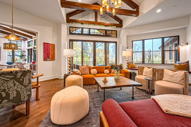Basecamp rustic-living-room